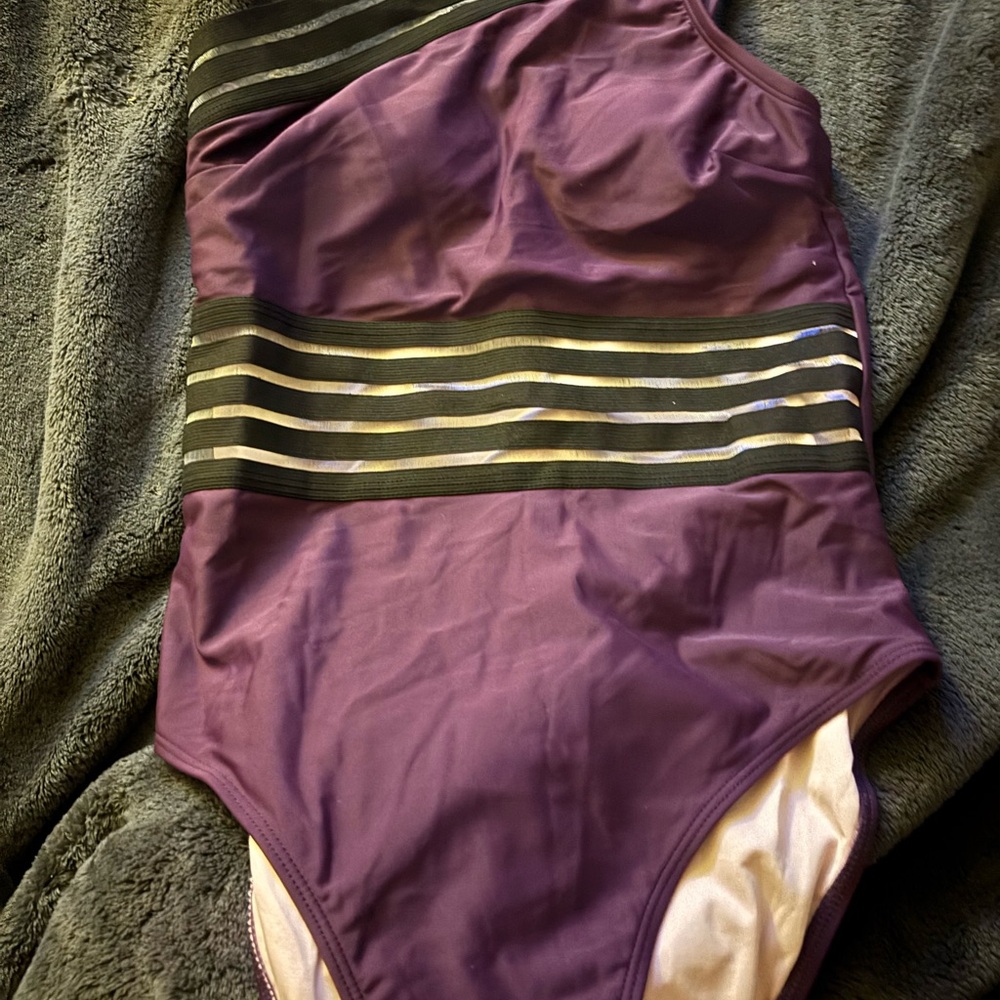 Cupshe Purple One-Piece Swimsuit